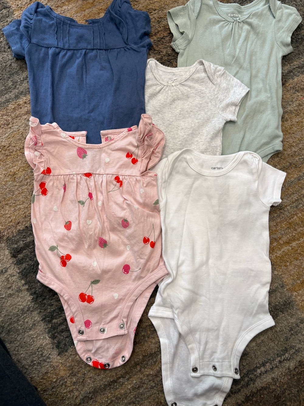 5 Carter’s Onesies